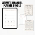 Ultimate Financial Planner Bundle | Budget Tracker, Debt Payoff, Savings Challenge & Money Management Printables